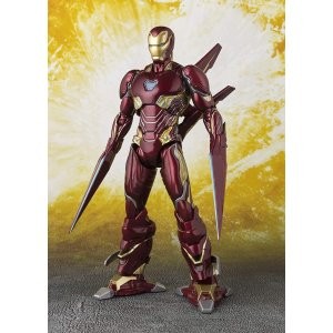 TAMASHII NATIONS Bandai 钢铁侠 MK-50 可动人偶套装