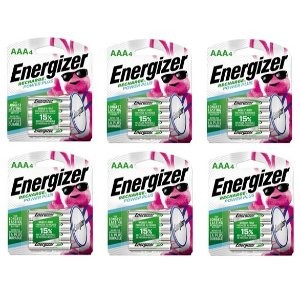 Energizer 800毫安可充电AAA电池 24节