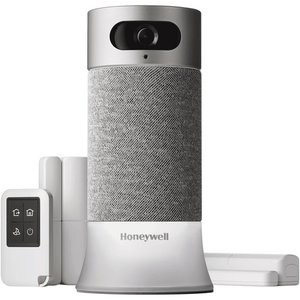 Honeywell 智能家庭监控系统套装 (1摄像头基站+2门窗传感器)