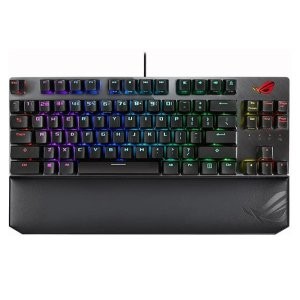 ASUS ROG Strix Scope NX TKL 84键机械键盘 带腕托