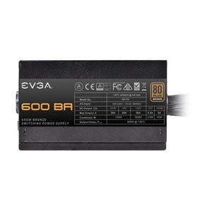 限今天：EVGA 600 BA 600W 80+铜牌 非模组电源