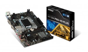 MSI H110M PRO-VD PLUS