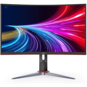 AOC C27G2Z 27" 240Hz 1080P 曲面窄边框电竞显示器