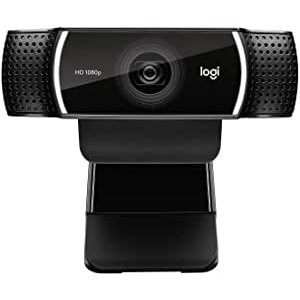 Logitech C922x Pro 1080P 专业流媒体摄像头 直播伴侣
