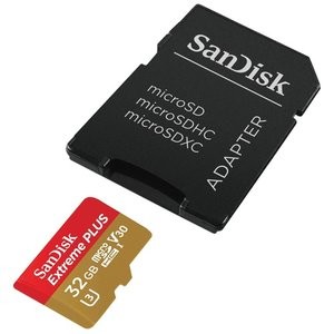 Sandisk Extreme Plus 32GB U3 V30 microSD