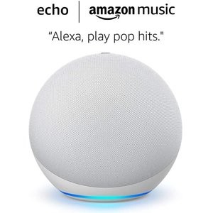Echo 第四代 智能家庭音箱 + 6个月Amazon Music Unlimited