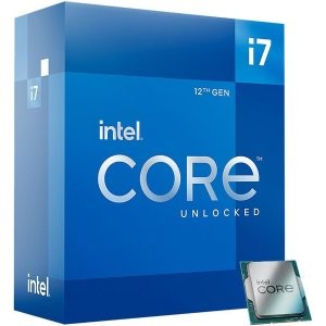 限今天：Intel Core i7-12700K 8P+4E 3.6 GHz 125W 处理器