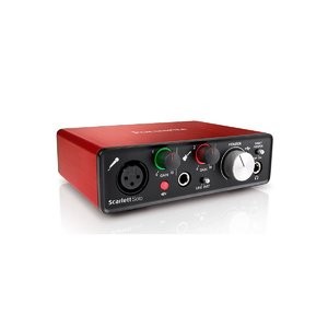 Focusrite Scarlett Solo 2代 2进2出 USB 外置声卡