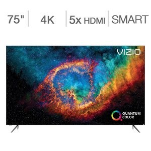 黑五开抢：VIZIO 75吋 PX系列 量子点 4K HDR 智能电视