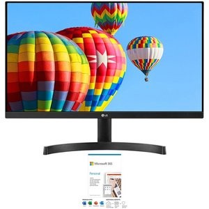 LG 24" 24ML600M-B IPS FreeSync 显示器 + Microsoft 365