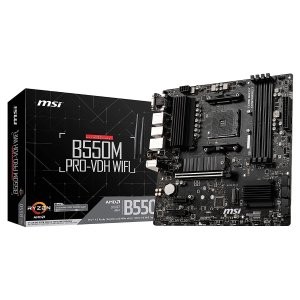 MSI B550M PRO-VDH WiFi AMD AM4 主板