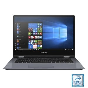 ASUS VivoBook Flip 14" 2合1笔记本 (i3-8145U, 4GB, 128GB)