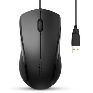 Rapoo N1600 有线静音办公鼠标