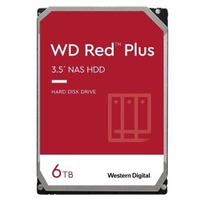 Western Digital 6TB WD Red Plus NAS 内置硬盘