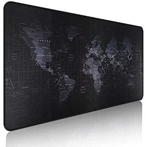 世界地图图案 超巨大 90cm长 全桌面鼠标垫