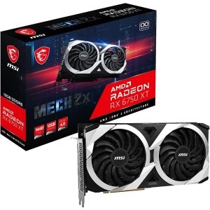 MSI Radeon RX 6750 XT MECH 2X 12G OC 显卡