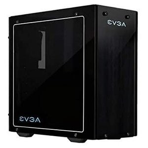 EVGA DG-77 侧透中塔机箱 支持显卡竖装 3面钢化玻璃侧透