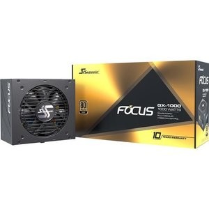 Seasonic FOCUS GX-1000 1000W 80+金牌 全模组电源