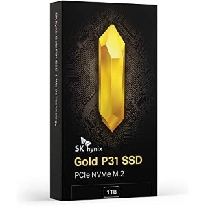 SK hynix Gold P31 1TB PCIe NVMe 固态硬盘