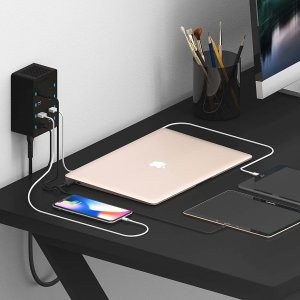 SABRENT 100瓦 8口 USB 插座