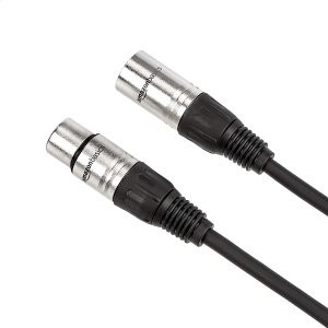 Amazon Basics XLR 20Ft 麦克风连接线 两只装