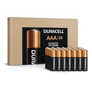 Duracell 铜头 AAA 碱性电池 28 节装