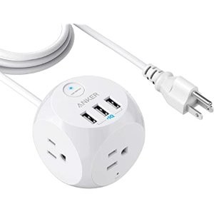 Anker PowerPort Cube 旅行插线板 3交流电 + 3 USB-A