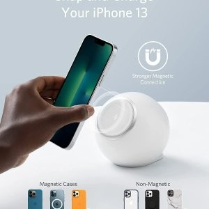Anker MagGo 8合1 无线充电排插 3AC 2A 2C 65W PD