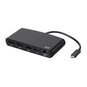 Monoprice 雷电3扩展坞 带2个HDMI 2.0