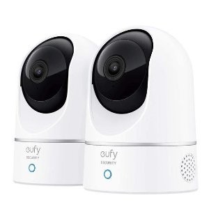 eufy Security Pan & Tilt P24 2K 360° 室内云台摄像头 2个装