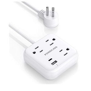 POWERADD 插线板 支持PD USB C/USB A充电