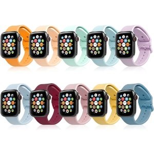 闪购：TILON Apple Watch 硅胶运动表带 10个