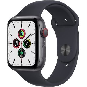 Apple Watch SE (GPS + 蜂窝网络, 44mm) 智能手表