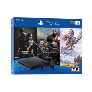 PlayStation 4 Slim 1TB 独占游戏套装