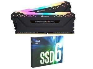 海盗船 Vengeance RGB Pro 16GB + Intel 660p 512GB SSD套装