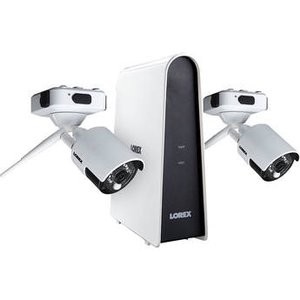 Lorex 6路 2无线摄像头 1080p 室外安防监控系统