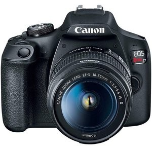 Canon EOS Rebel T7 + 18-55mm IS II 单反套机