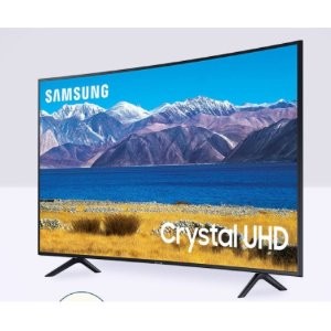 Samsung三星 55寸 4K UHD 曲面屏智能电视