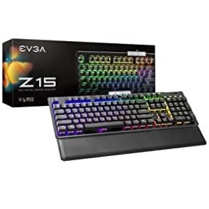 EVGA Z15 RGB 机械键盘 搭载Kailh 茶轴