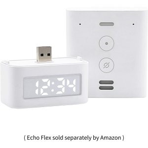 白菜价：Echo Flex配件 智能闹钟