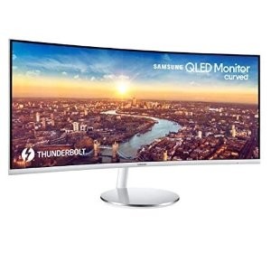 Samsung 34'' CJ791 雷电3 QLED 曲面带鱼屏显示器