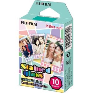 Fujifilm Instax Film 拍立得相纸 彩块边框 10张