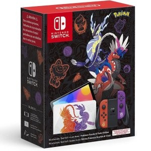 Nintendo Switch OLED 《宝可梦 朱紫》限定款主机
