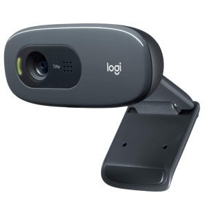 Logitech C270 720P 高清网络摄像头 网课必备