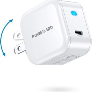 POWERADD Type-C 20W PD 折叠充电器