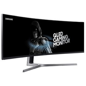 Samsung CHG90 49" 32:9 1080P 144 Hz FreeSync HDR 曲面显示器