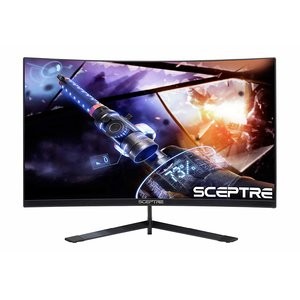 Sceptre 24" 曲面屏 144Hz 电竞显示器 窄边框 支持FreeSync