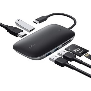 AUKEY 6合1 USB-C 拓展坞