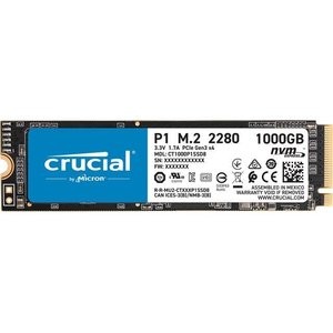 Crucial 1TB P1 NVMe M.2 2280 QLC 固态硬盘