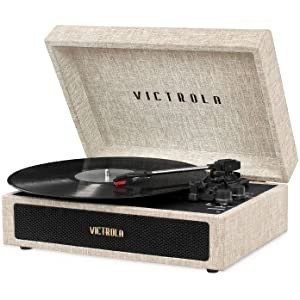 Victrola 手提箱式 复古3速黑胶唱片机 支持蓝牙